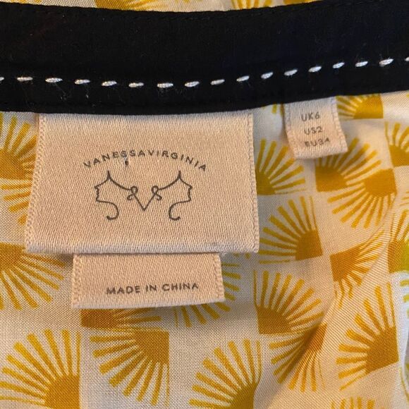 Vanessa Virginia Anthropologie Top - Picture 7 of 10